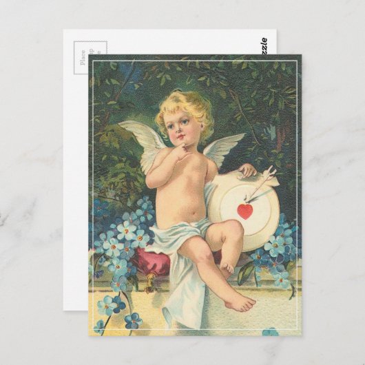 Vintages Bild Postkarte (Vorne/Hinten)