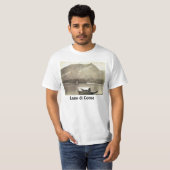 Vintages Bild, See Como, circa 1890 T-Shirt (Vorne ganz)