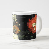 Vintages Bild Stillleben mit Blume Jumbo-Tasse (Vorderseite Rechts)