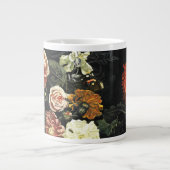Vintages Bild Stillleben mit Blume Jumbo-Tasse (Vorderseite)