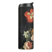 Vintages Bild Stillleben mit Blume Thermosbecher (Nach links gedreht)