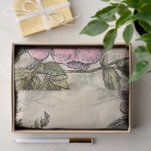 VINTAGES BIRD DECOUPAY SEIDENPAPIER (Geschenk)