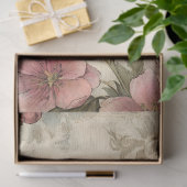 VINTAGES BIRD DECOUPAY SEIDENPAPIER (Geschenk)