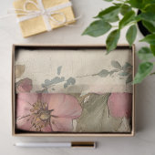 VINTAGES BIRD DECOUPAY SEIDENPAPIER (Geschenk)