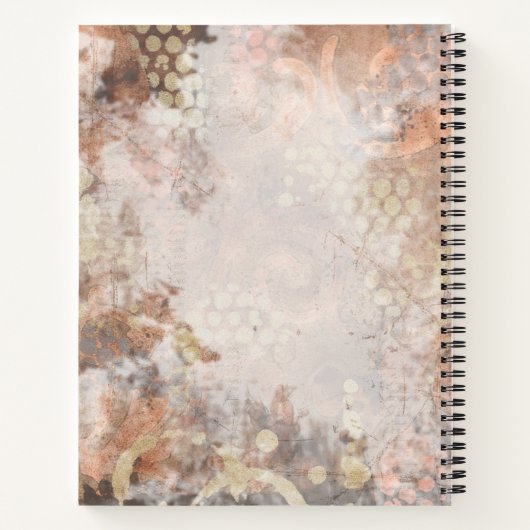 Vintages Bird-Notebook Notizblock (Rückseite)