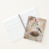 Vintages Bird-Notebook Notizblock (Innenseite)