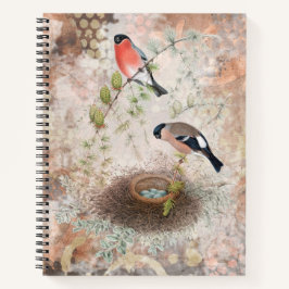 Vintages Bird-Notebook Notizblock