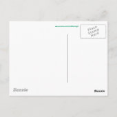 Vintages Birdhouse Postkarte (Rückseite)