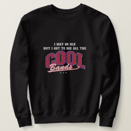 Vintages Black Band Sweatshirt - Perfektes Geschen