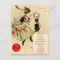 Vintages Black Cat-Werbeplakat