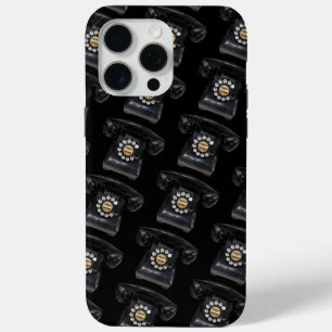 Vintages Black Rotary Phone Case-Mate iPhone Hülle