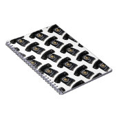 Vintages Black Rotary Phone Notizblock (Rechte Seite)