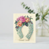 Vintages Bläschen - Postkarte (Stehend Vorderseite)