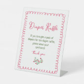 Vintages Bläserdiapier-Zeichen Sockelschild (Vorderseite)