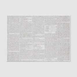 Vintages Blatt-B&W Dekoupage Tissue Paper Seidenpapier