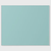 Vintages Blau Geschenkpapier (Flach)