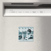 Vintages Blau Magnet (In Situ (Geschirrspüler))