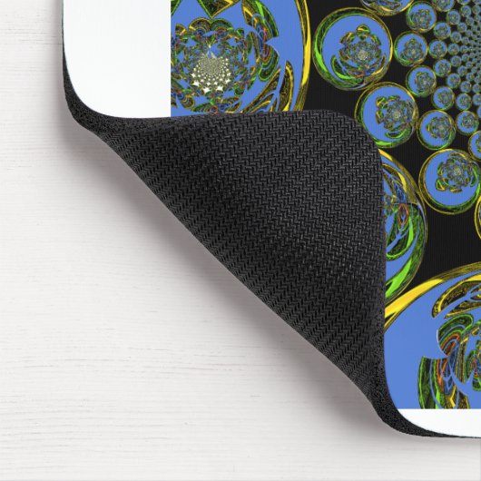 Vintages Blau Mousepad (Ecke)