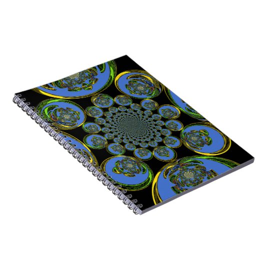 Vintages Blau Notizblock (Rechte Seite)