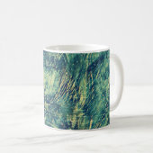Vintages Blaue Ozeanwache Kaffeetasse (VorderseiteRechts)
