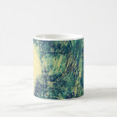 Vintages Blaue Ozeanwache Kaffeetasse (Mittel)