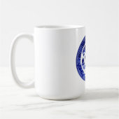 Vintages Blauer Wildmuster um 1790 Kaffeetasse (Links)