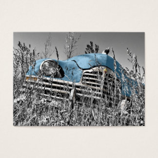 Vintages blaues Auto