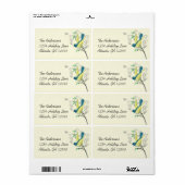 Vintages, blaues Gelbklee (Vorne)