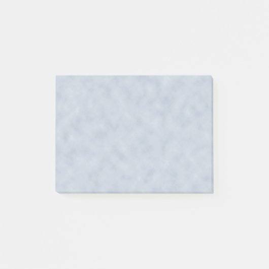 Vintages blaues graues Pergament Textur Post-it Klebezettel (Vorderseite)