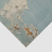 Vintages blaues Grunge-Muster Seidenpapier (Ausschnitt)