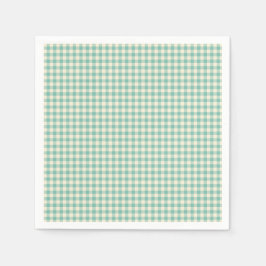 Vintages blaues Karton Serviette