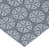 Vintages blaues osmanisches türkisches Tracery Gra Tischdecke (Schrägansicht)