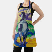 Vintages Blaues Pferd personalisiertes Geschenk Schürze (InSitu)