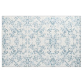 Vintages blaues weißes böhmisches elegantes Blumen Stoff (Fat Quarter (45,7 x 55,9 cm))
