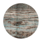 Vintages Blauholz Schneidebrett (Vorderseite)