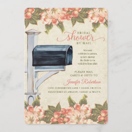 Vintages Blossom Mailbox-Brautparty per Post Einladung