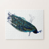 Vintages Blue Elegante Puzzle (Horizontal)