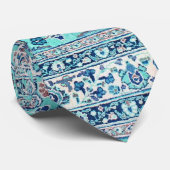 Vintages Blue Rug Muster Krawatte (Gerollt)