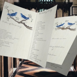 Vintages Bluebirds Woodgrain-Programm