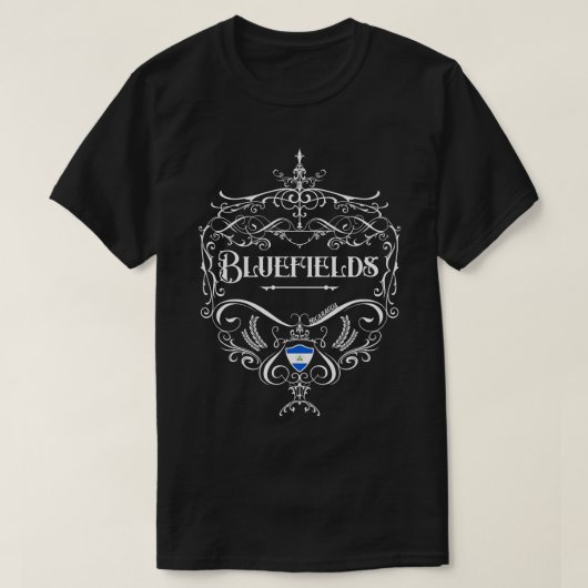 Vintages Bluefields-Design 1 T-Shirt (Design vorne)