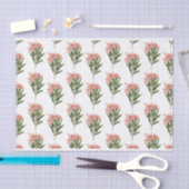Vintages Blume-Papierpapier 3 Seidenpapier (Handwerk)