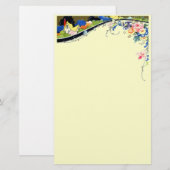 Vintages Blumen Briefpapier (Vorne/Hinten)