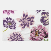 Vintages Blumen Geschirrtuch (Horizontal)