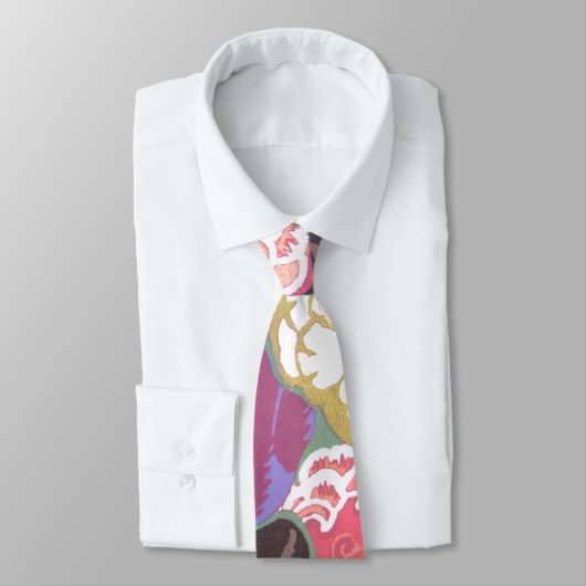 Vintages Blumen Krawatte (Gebunden)