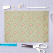 Vintages Blumen Seidenpapier (Handwerk)