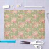 Vintages Blumen Seidenpapier (Handwerk)