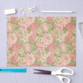 Vintages Blumen Seidenpapier (Handwerk)