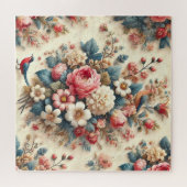 Vintages Blumenband Puzzle (Horizontal)