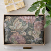 Vintages Blumenband Seidenpapier (Geschenk)
