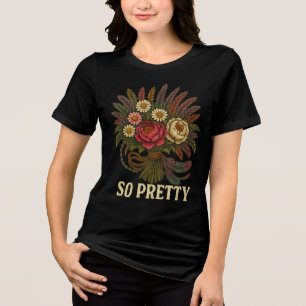 Vintages BlumenBouquet "So Hübsch" T - Shirt Desig